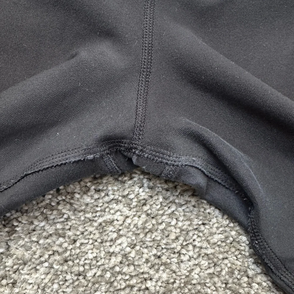 Nike Dri-Fit Cropped Running Yoga Pilates Pants/Leggings Black Large EUC - Picture 4 of 7